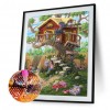 Tree House - Full Square Diamond Painting(40*50cm)