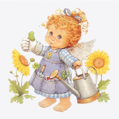 Angel - Full Round Diamond Painting