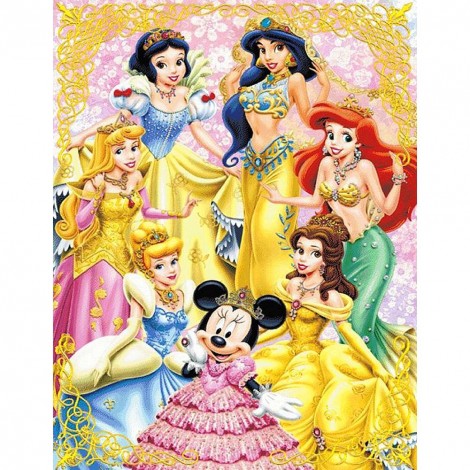 Princess - Full Round Diamond Painting(40*50cm)
