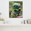 Cute Yoda - Full Round Diamond Painting