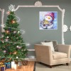 Christmas Snowman- Full Round Diamond Painting