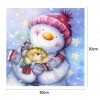 Christmas Snowman- Full Round Diamond Painting