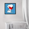 Snoopy  - Full Round Diamond Painting(30*30cm)