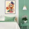 Cartoon Owl - Full Round Diamond Painting