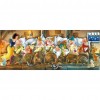 Snow White and Seven Dwarfs- Full Round Diamond Painting(100*50cm)