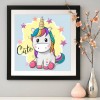 Cute Unicorn- Full Round Diamond Painting