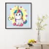 Cute Unicorn- Full Round Diamond Painting