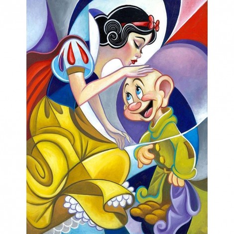 Snow White -Full Round Diamond Painting(40*50cm)