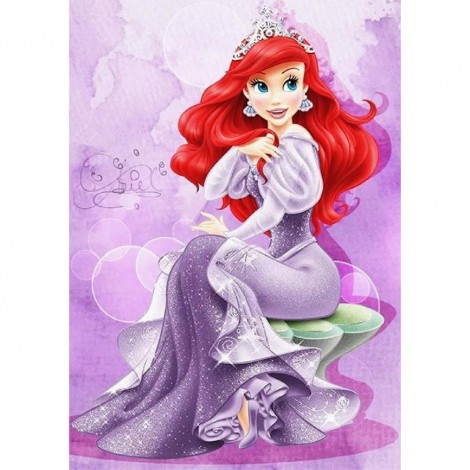 Ariel Princess - Full Round Diamond Painting