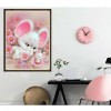 Cute White Mouse - Partial Round Diamond Painting