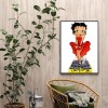 Betty Boop - Full Round Diamond Painting