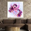 Unicorn - Partial Round Diamond Painting