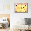 Cartoon Pikachu Family - Full Round Diamond Painting