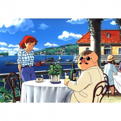 Cartoon Appointment - Full Round Diamond Painting