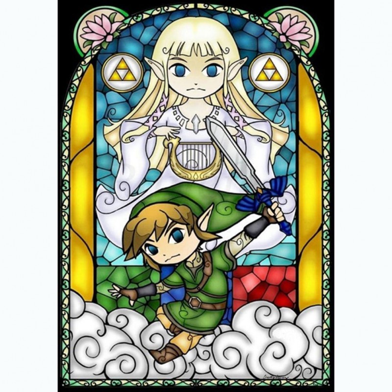 Zelda - Full Round Diamon...