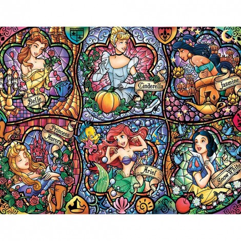 Princesses - Full Square Diamond Painting(40x50cm)