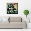 Dinosaur - Full Round Diamond Painting(30*30cm)