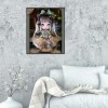 Little Cartoon Girl - Full Round Diamond Painting