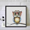 Cartoon Owl - Full Round Diamond Painting