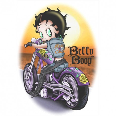 Betty Boop - Full Round Diamond Painting