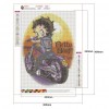 Betty Boop - Full Round Diamond Painting