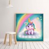 Unicorn - Full Round Diamond Painting(30*30cm)