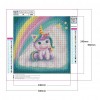 Unicorn - Full Round Diamond Painting(30*30cm)