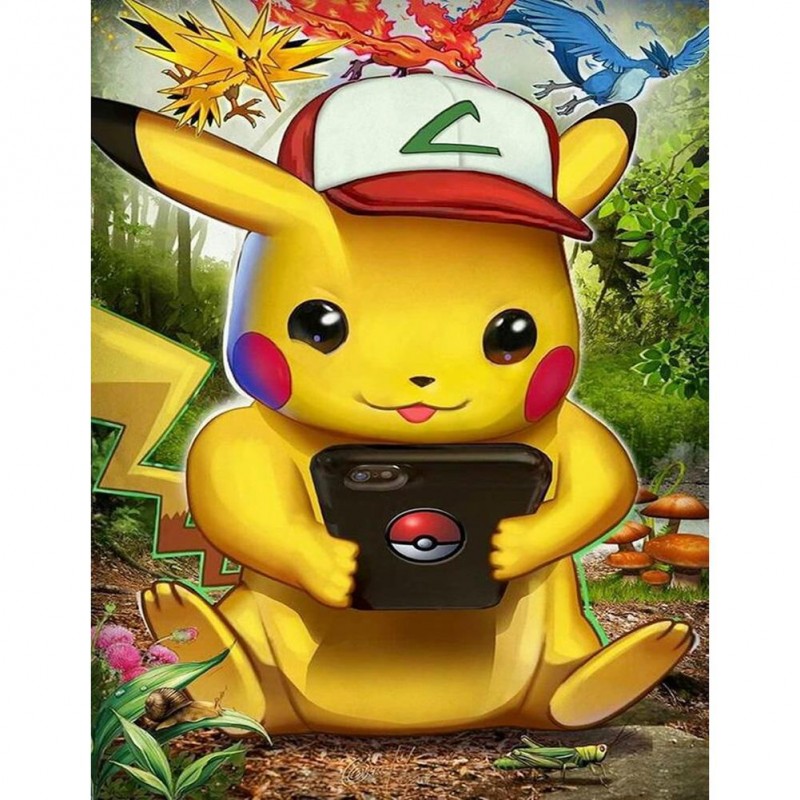 Pikachu - Full Round...