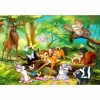 Cartoon Animals World - Full Round Diamond Painting