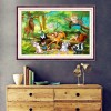 Cartoon Animals World - Full Round Diamond Painting