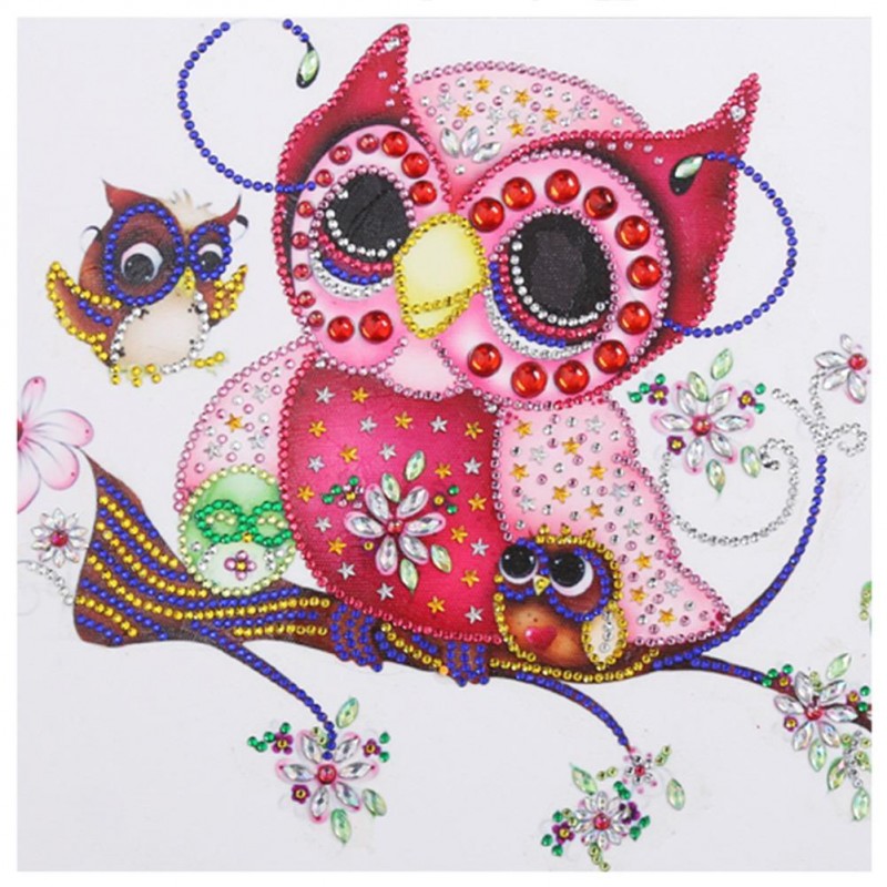 Cute Owl -Crystal Rh...