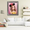 Mickey Girl - Full Round Diamond Painting