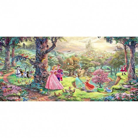 Fairy World - Full Round Diamond Painting(80x40cm)
