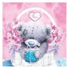 Teddy Bear Gift- Full Round Diamond Painting