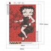 Betty Boop - Full Round Diamond Painting