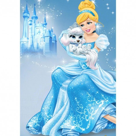 Cinderella Princess - Full Round Diamond Painting