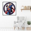 Superman  - Full Round Diamond Painting(30*30cm)