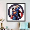 Superman  - Full Round Diamond Painting(30*30cm)