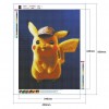 Cartoon Pikachu - Full Round Diamond Painting (40*50cm)
