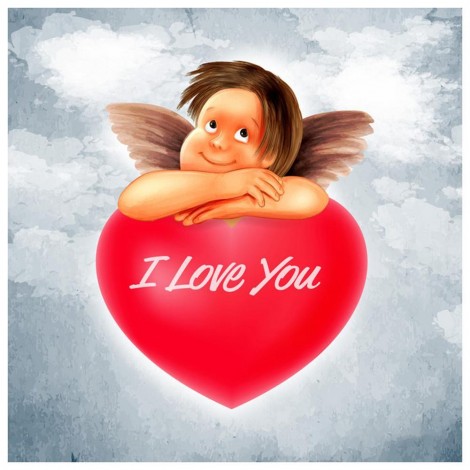 Love - Full Round Diamond Painting