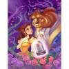 Beauty & Beast -Full Round Diamond Painting(40*50cm)