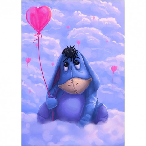Eeyore - Full Round Diamond Painting