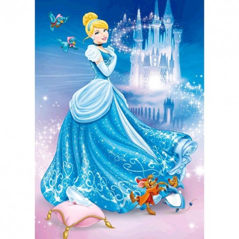 Cinderella Princess - Full Round Diamond Painting