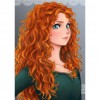 Merida Princess - Full Round Diamond Painting
