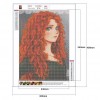 Merida Princess - Full Round Diamond Painting