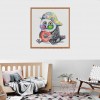 Cartoon Owl - Full Round Diamond Painting