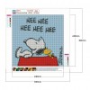 Snoopy - Full Round Diamond Painting