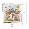 Unicorn- Full Round Diamond Painting