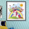 Unicorn- Full Round Diamond Painting