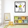 Snoopy  - Full Round Diamond Painting(30*30cm)